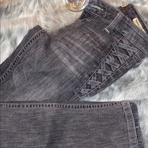 Guess grey skinny jeans